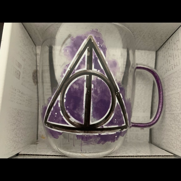Harry Potter Glass Glitter Mug - Picture 5 of 13